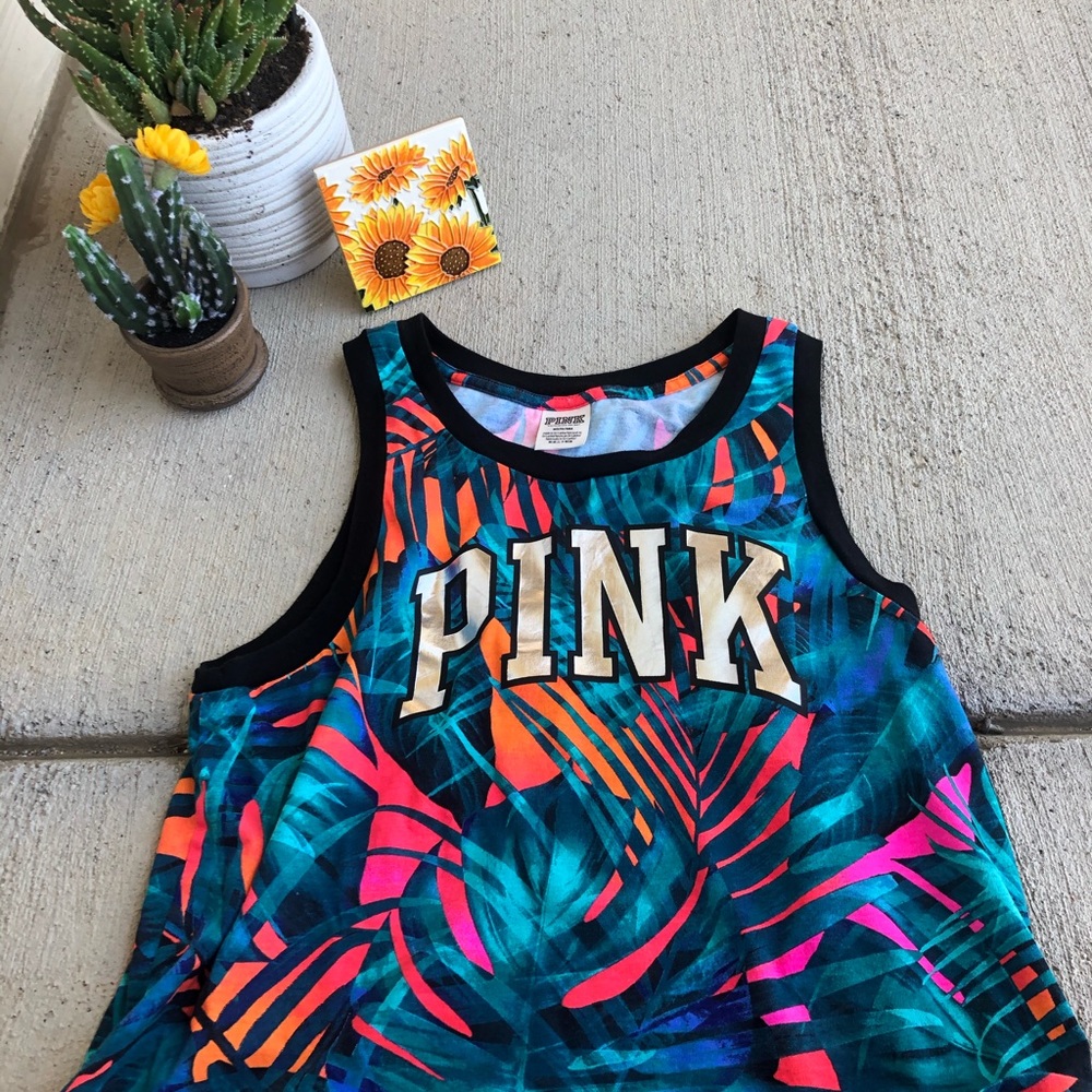 Pink Crop Tank